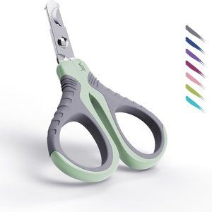 WePet Pet Nail Clippers, Professional Claw Trimmer, Bended Scissor Special for C